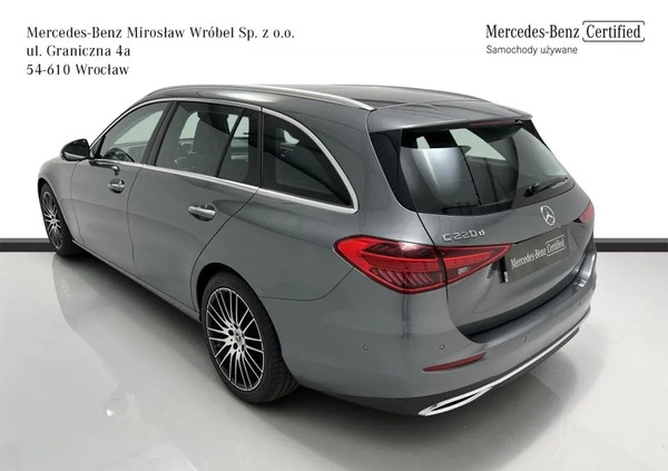 Mercedes-Benz Klasa C cena 214900 przebieg: 13600, rok produkcji 2021 z Wrocław małe 407